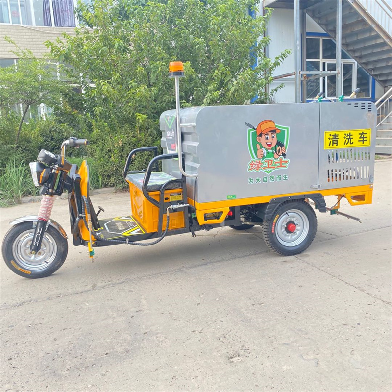 西双版纳电动高压冲洗车CX700A（不锈钢箱体）